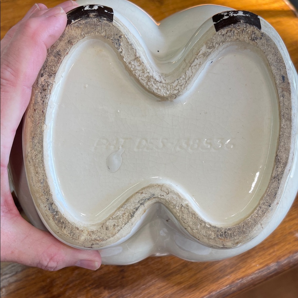 Vintage sailor Cookie Jar - White Ceramic - Picture 4 of 5